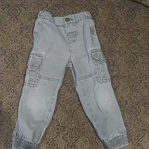 Khaki green toddler pants 2T